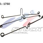 Argola gancho de aço aberta